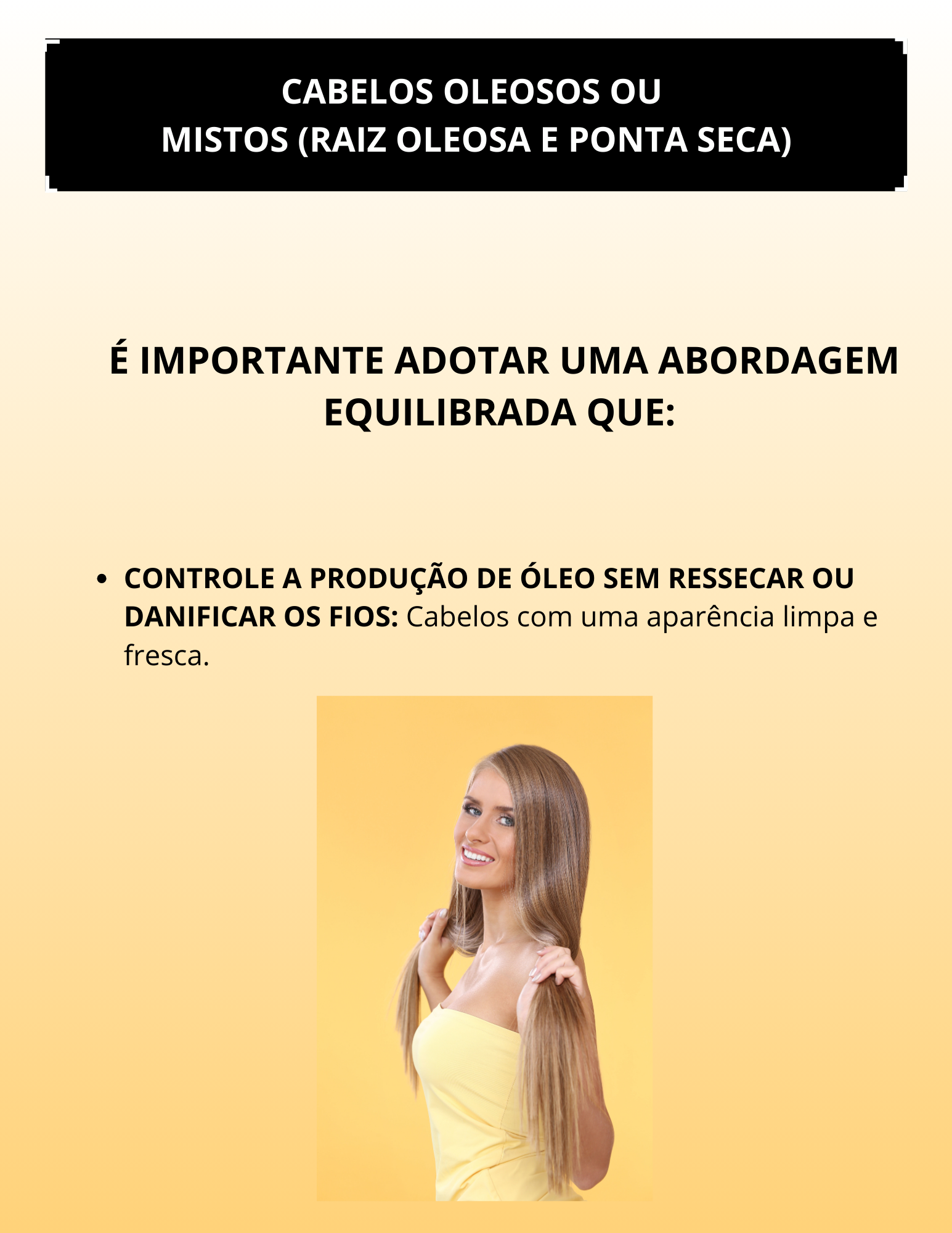 Capa Dor Cabelo oleoso ou misto